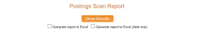 Postings Scan Report Show Results button detail